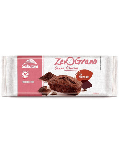 Zerograno Plumcake Cioccolato 6 Pezzi