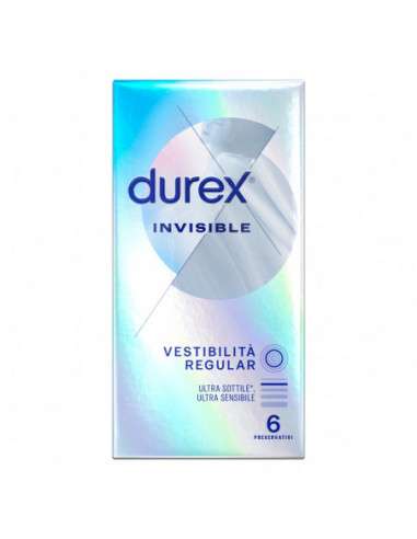 Durex Invisible Profilattico 6 Pezzi