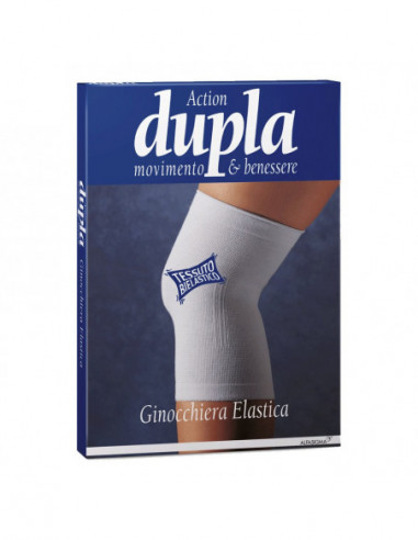 GINOCCHERA ELASTICA DUPLA BLUETTE L