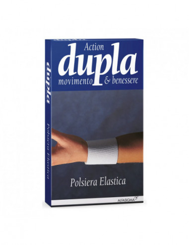 POLSIERA ELASTICA DUPLA BIANCA M