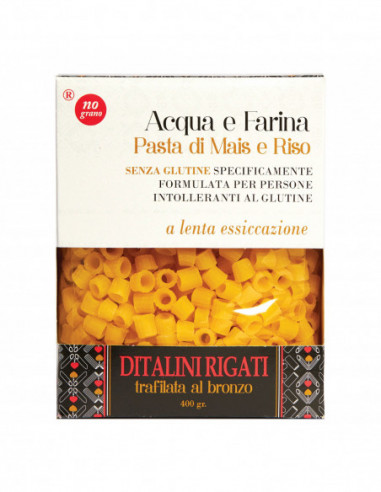 Nutri Te' Ditalini Rigati Acqua E...