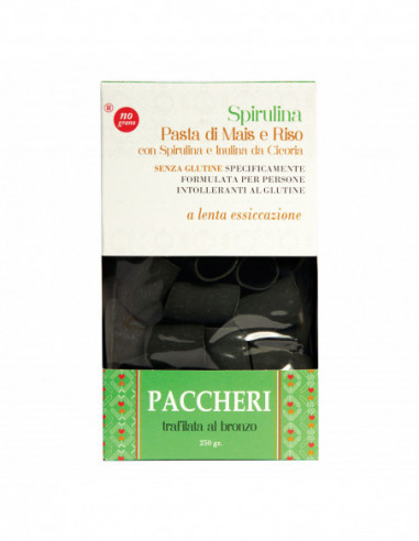 Nutri Te' Paccheri Con Spirulina Mais...