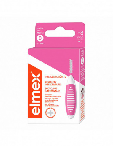 Elmex Interdental Brush Pink 0,4mm 8...