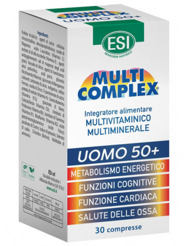 Esi Multicomplex Uomo 50+ 30 Compresse