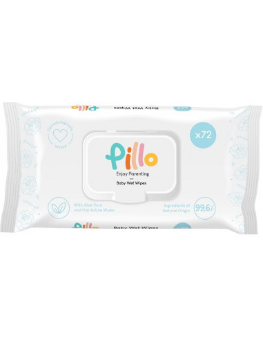Pillo Enjoy Salviette Igiene 72 Pezzi