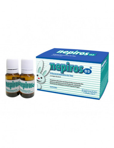 Nepiros D3 10 Flanconcini Da 10 Ml