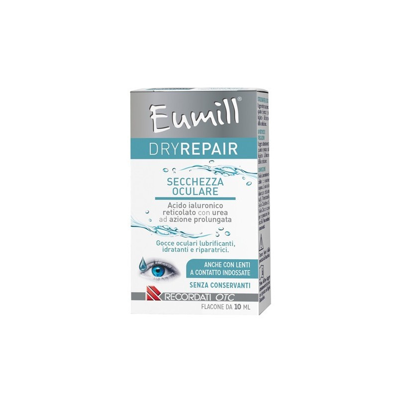Rimedio per occhi secchi Eumill Dryrepair Gocce Oculari 10 Ml