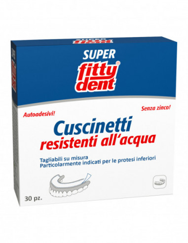 Fittydent Cuscinetti Adesivi 30 Pezzi Nf