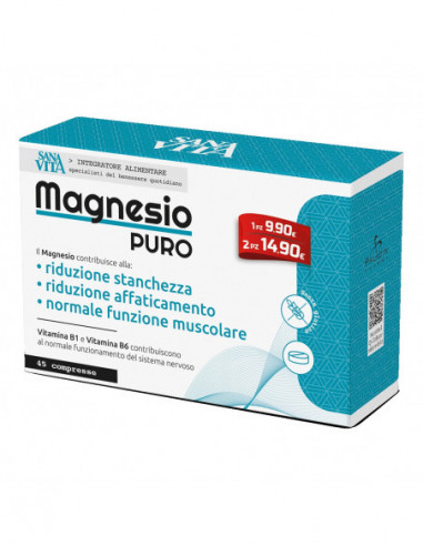 Sanavita Magnesio Puro 45 Compresse
