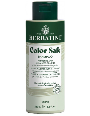 Herbatint Color Safe Shampoo 260 G