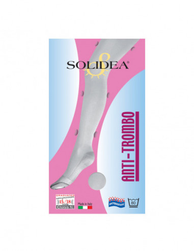 Calza Antitrombo Solidea Bianco Extra...