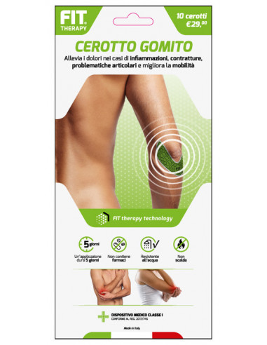 Fit Therapy Cerotto Gomito 10 Pezzi