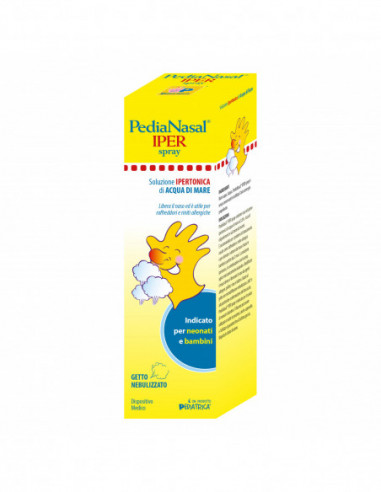 Pedianasal Spray Ipertonico 100 Ml