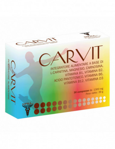 Carvit 30 Compresse Da 1300 Mg