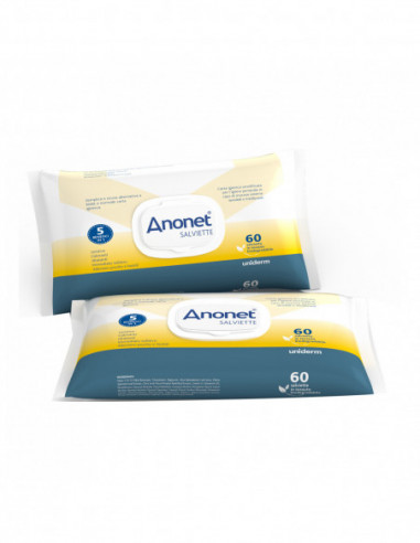 Anonet Salviette 60 Pezzi