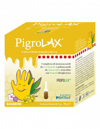 Microclisma Pigrolax Bambini 6 X 5 G