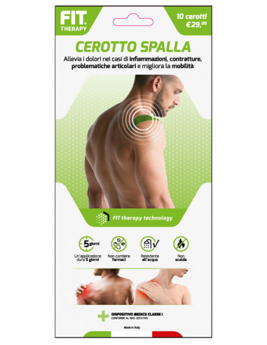 Fit Therapy Cerotto Spalla 10 Pezzi