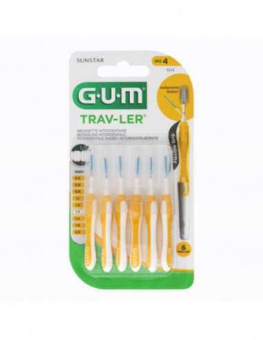 Gum Travler 1514 Scovo 1,3 6 Pezzi