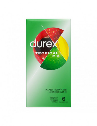 Profilattico Durex Tropical Easy On 6...