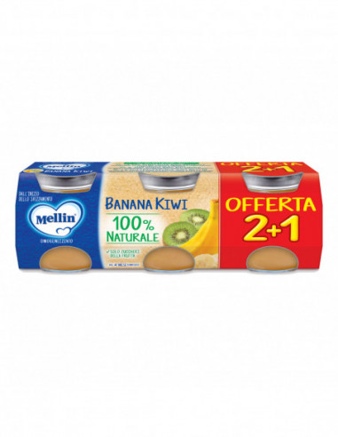 Mellin Omogeneizzato Banana Kiwi 3...