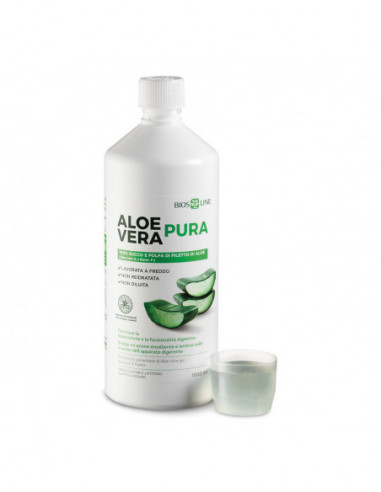 Biosline Aloe Vera Succo Polpa 1 Litro