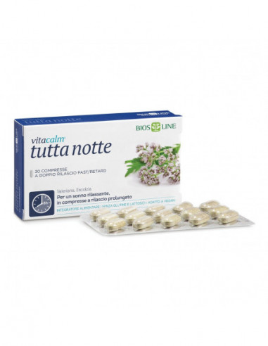 Vitacalm Tutta Notte Fast/retard 30...