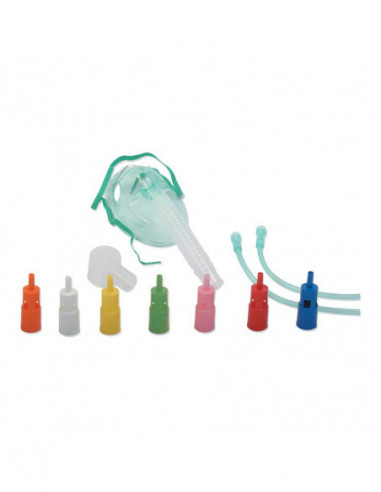 Maschera Venturi Con Raccordi Colorati