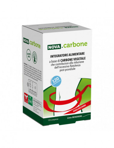 Nova Carbone Vegetale 120 Compresse