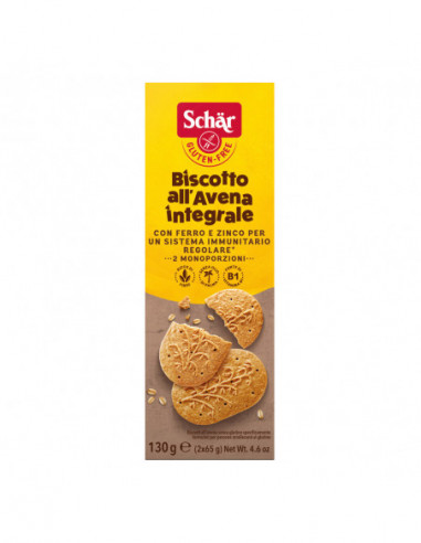 Schar Biscotti All'avena 2 Buste Da 65 G