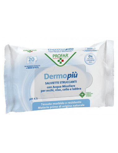 Dermo Piu' Salviettine Struccanti 20...