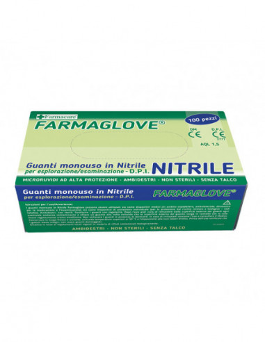 Guanto In Nitrile Misura Media 100 Pezzi