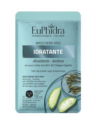 Euphidra Maschera Viso Idratante 1 Pezzo