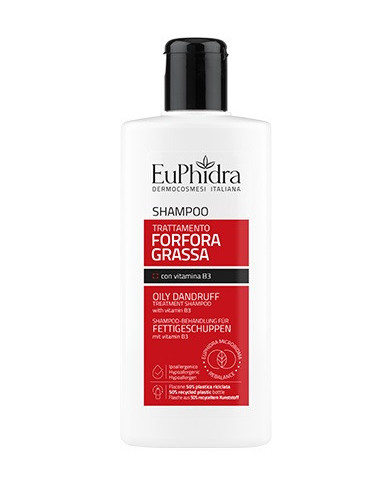 Euphidra Shampoo Forfora Grassa 200 Ml