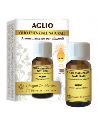 Aglio Olio Essenziale Naturale 5 Ml