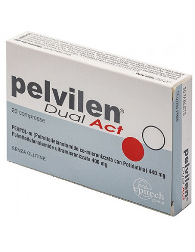 Pelvilen Dual Act 20 Compresse