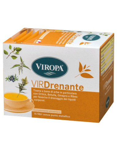Viropa Drenante Tisana 15 Bustine