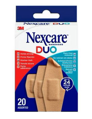 Nexcare Duo Cerotti Assortiti 20 Pezzi