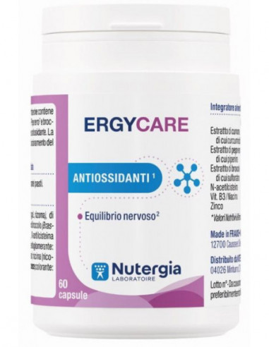 Nutergia Ergycare 60 Capsule