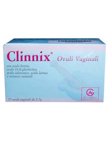 Sanoclin 15 Ovuli Vaginali 2,5 G
