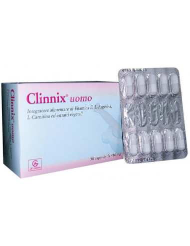 Clinderm Uomo Vitamina E 50 Capsule