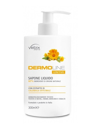 Vebix Dermoline Sapone Liquido 300 Ml