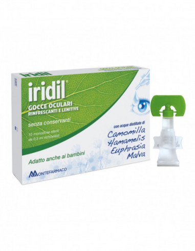 Gocce Oculari Iridil 10 Ampolle...