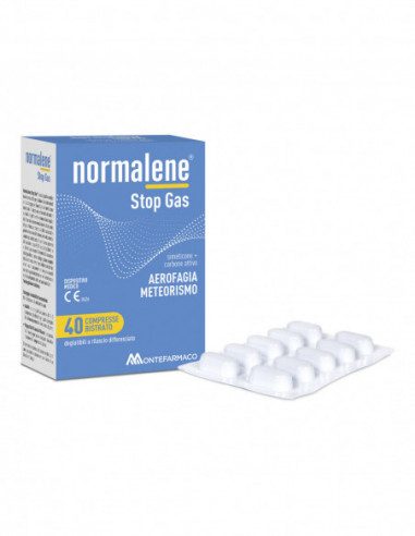 Normalene Stop Gas 40 Compresse