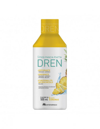 Pancia Piatta Dren 500 Ml Ananas