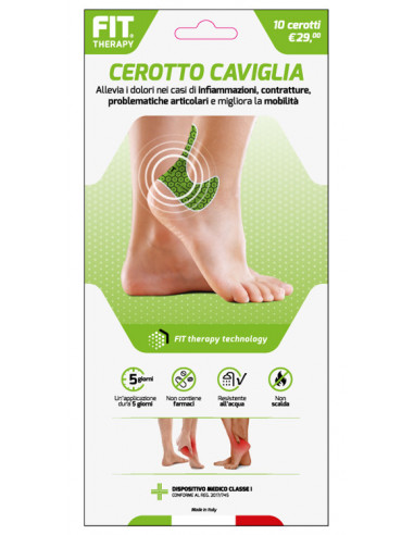 Fit Therapy Cerotto Caviglia 10 Pezzi
