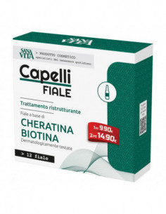 Sanavita Capelli 12 Fiale