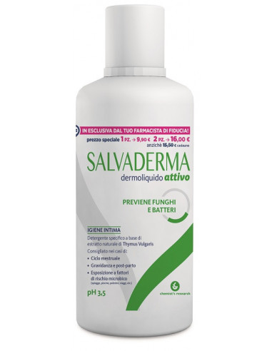 Salvaderma Dermoliquido Attivo 500 Ml