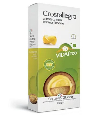 Vidafree Crostallegra Crema Limone 150 G