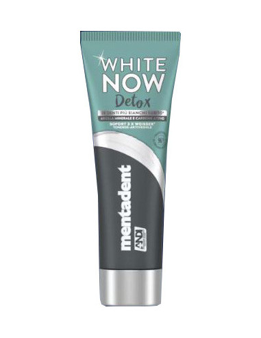 Mentadent Dentifricio White Now Detox...