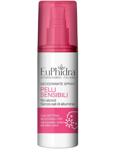 Euphidra Deo Spray Pelli Delicate 100 Ml
